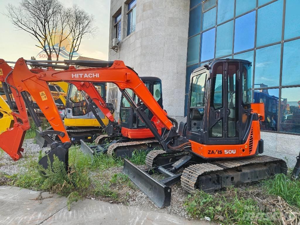 Hitachi ZX 50 U-3 소형 굴삭기 7톤 미만
