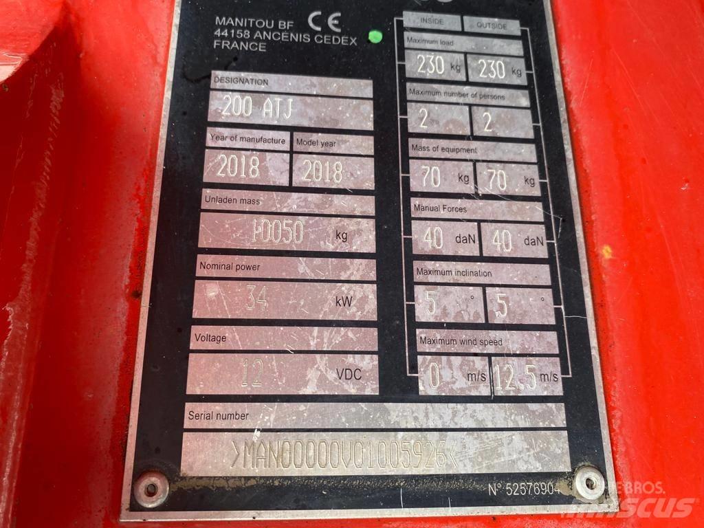 Manitou 200 ATJ 관절형 전동이동 리프트