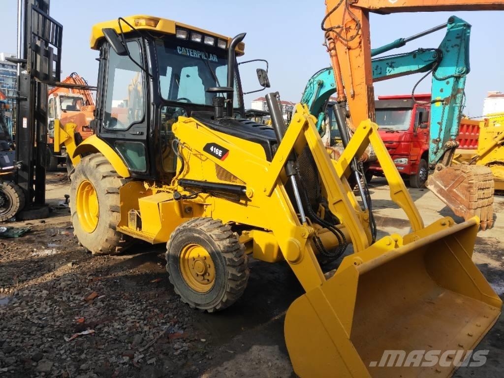 CAT 416E 백호로더