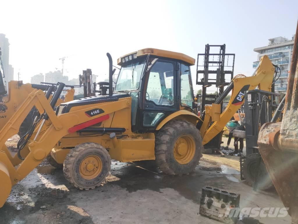 CAT 416E 백호로더