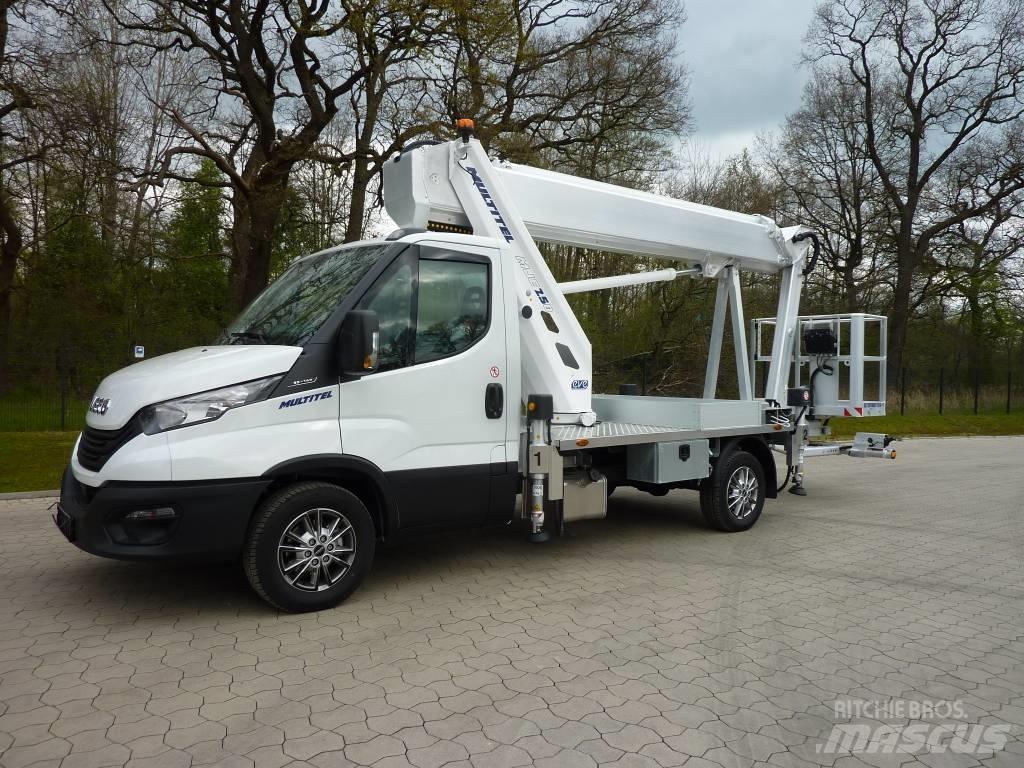 Multitel MJE 250 트럭 탑재 고소작업대