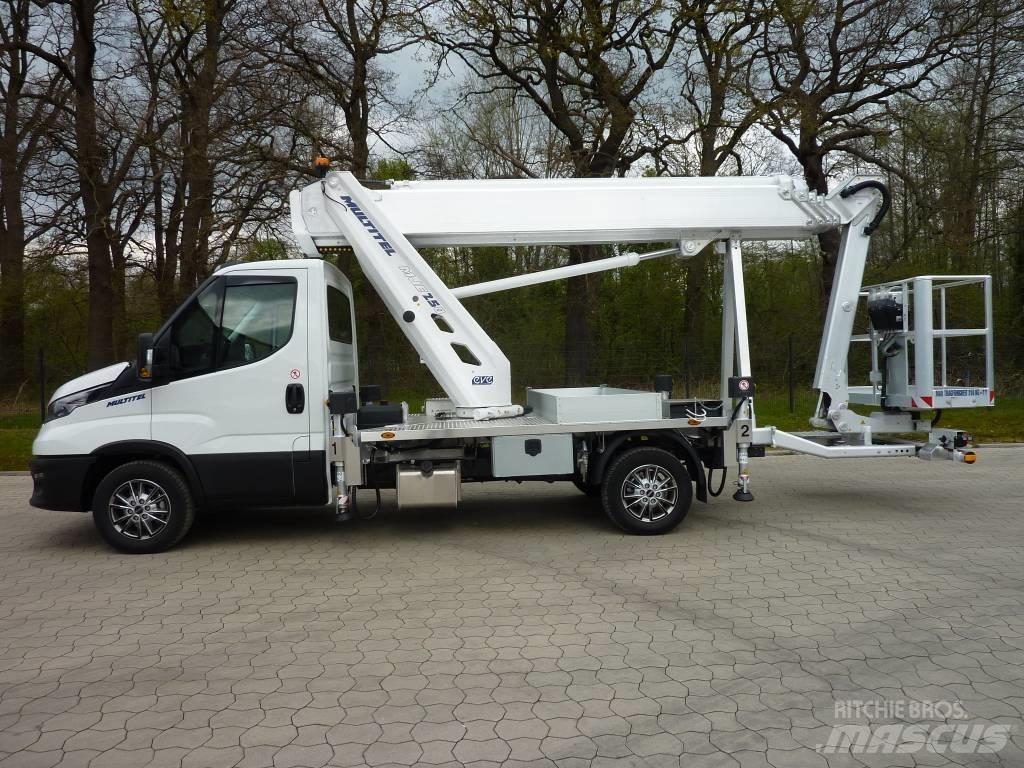 Multitel MJE 250 트럭 탑재 고소작업대