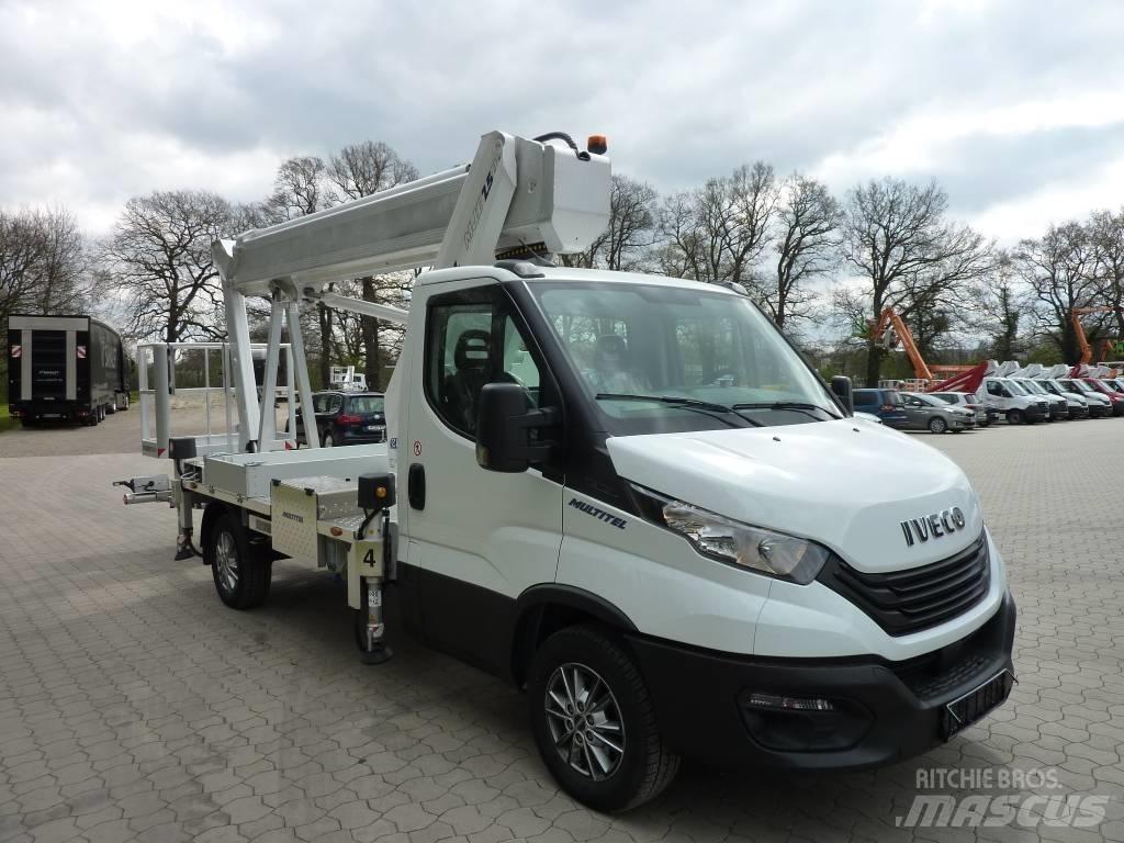 Multitel MJE 250 트럭 탑재 고소작업대