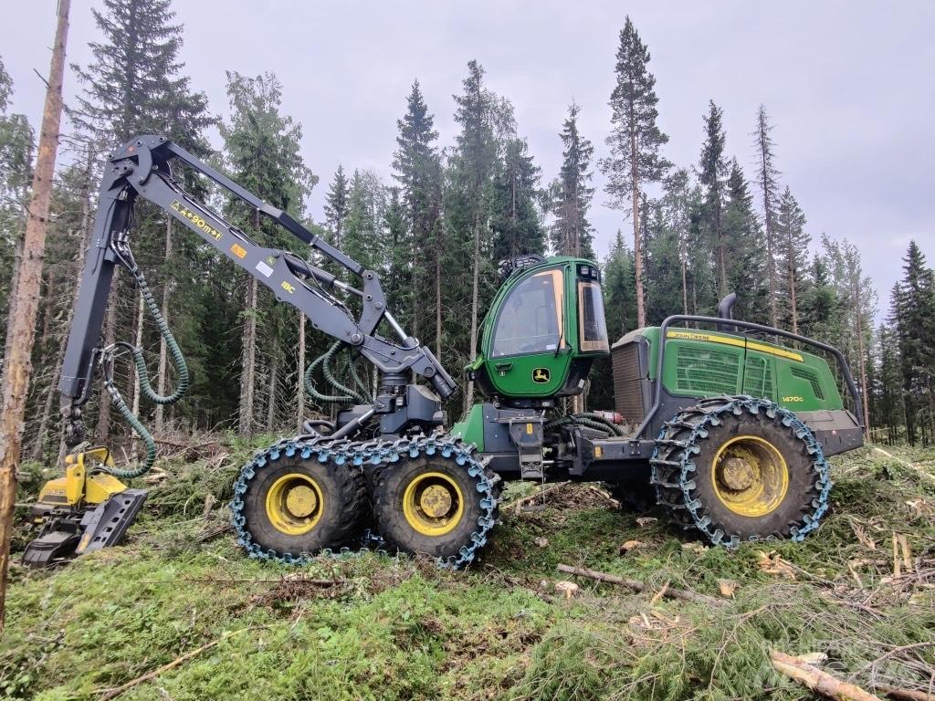 John Deere 1470 G 원목 하베스터