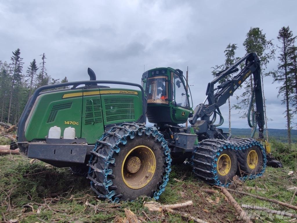 John Deere 1470 G 원목 하베스터