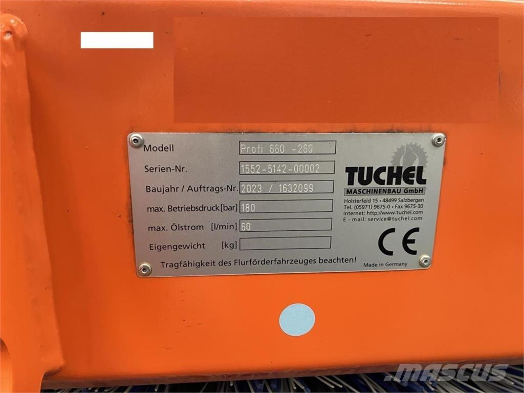 Tuchel Profi 660 도로 청소차