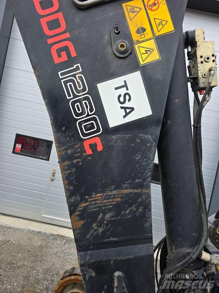Huddig 1260 C RAIL 백호로더