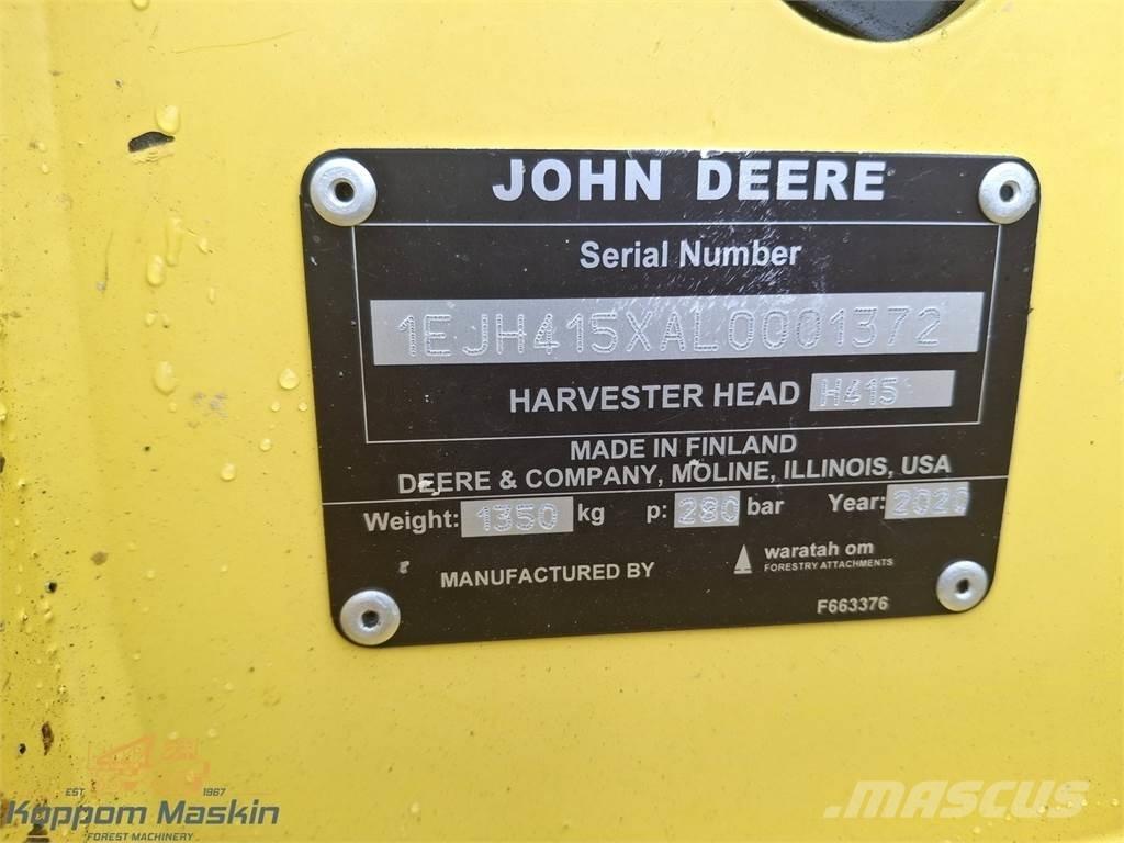 John Deere H415hd 하비스터 헤드
