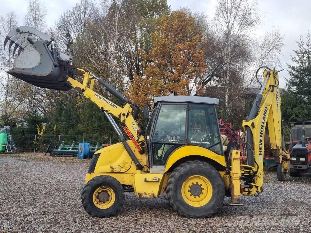 New Holland B 110 백호로더