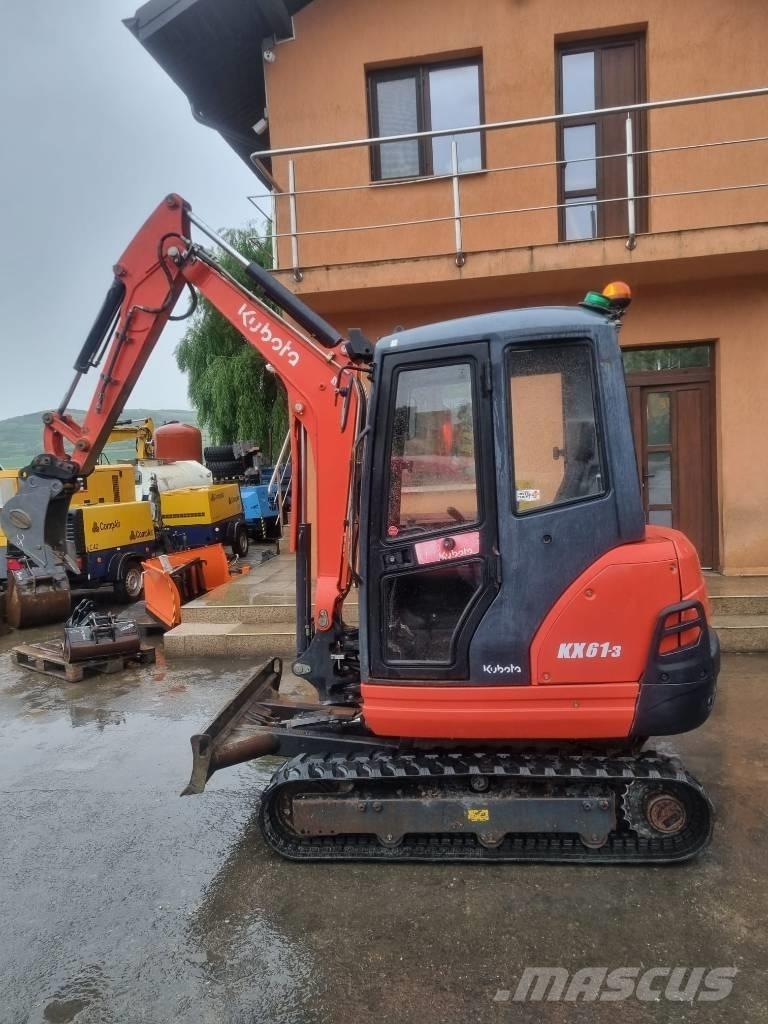 Kubota KX 61 소형 굴삭기 7톤 미만