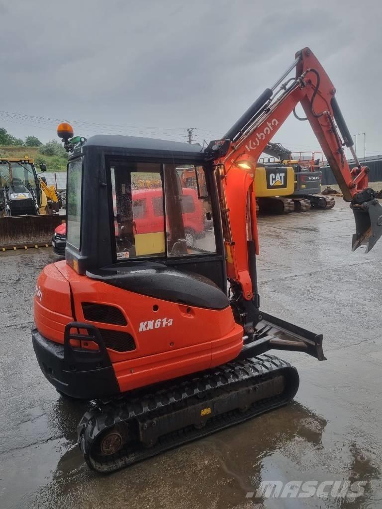Kubota KX 61 소형 굴삭기 7톤 미만