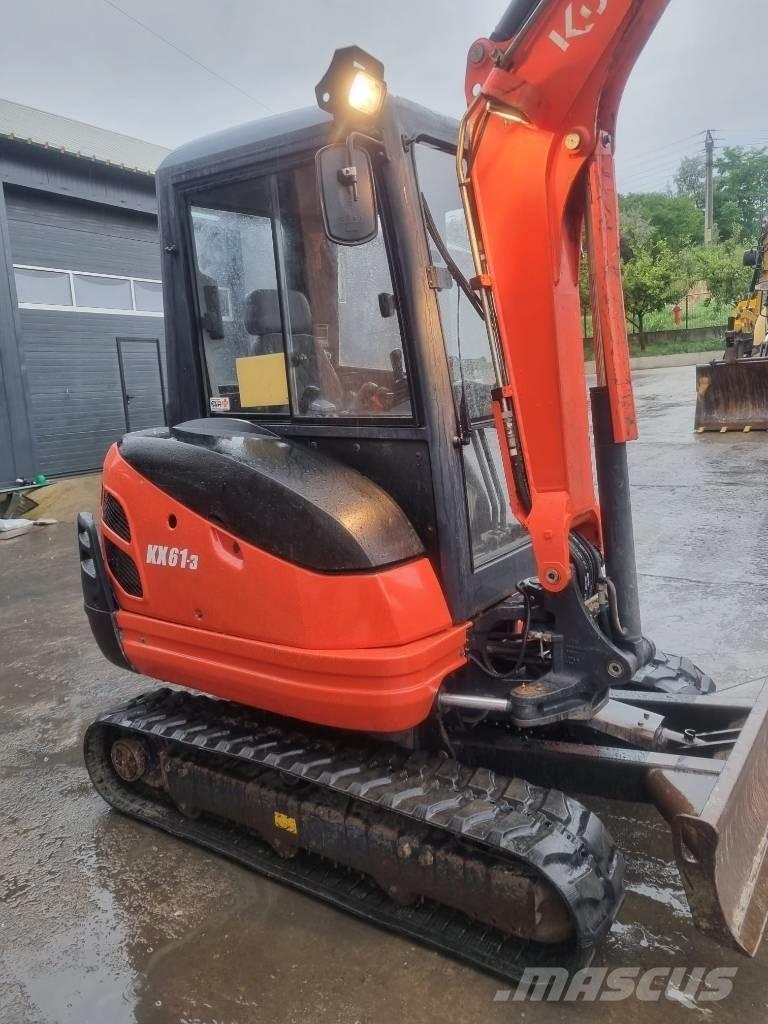 Kubota KX 61 소형 굴삭기 7톤 미만
