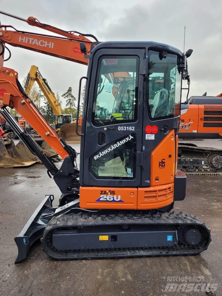 Hitachi ZX 26 U-6 소형 굴삭기 7톤 미만