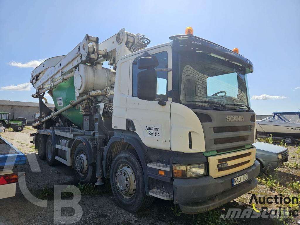 Scania P 420 콘크리트 펌프카