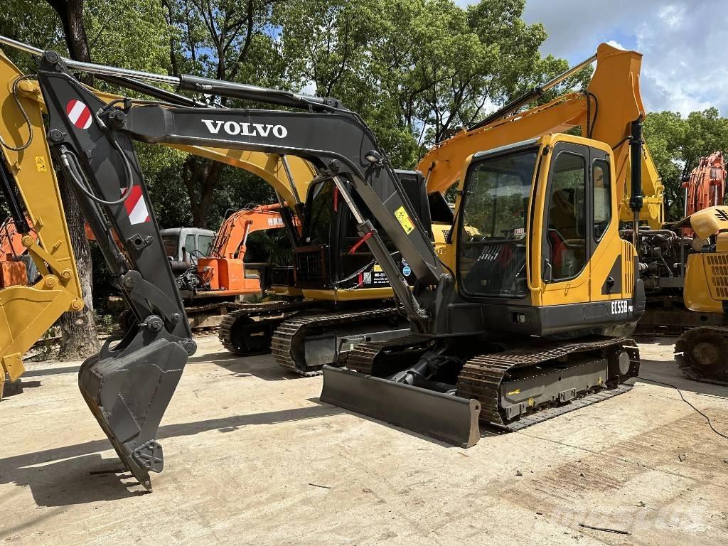 Volvo EC55B 소형 굴삭기 7톤 미만