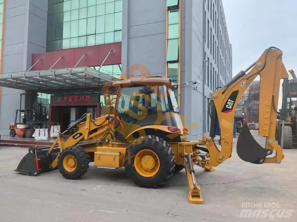 CAT 420 F 백호로더