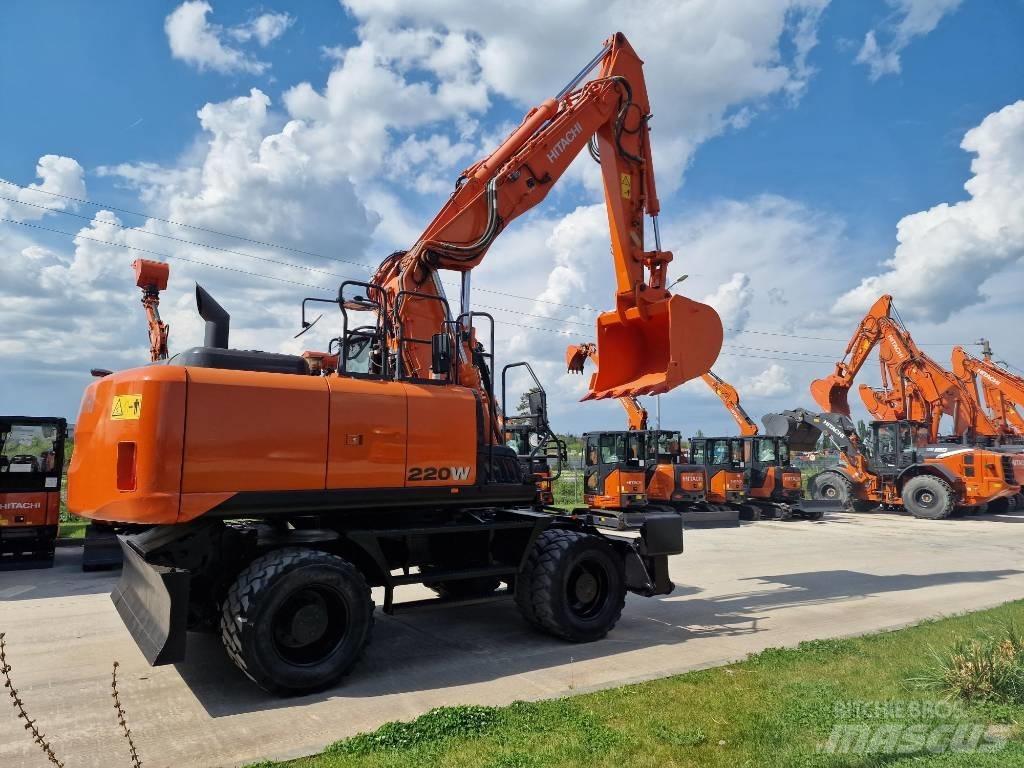 Hitachi ZX220W-6  휠 굴삭기