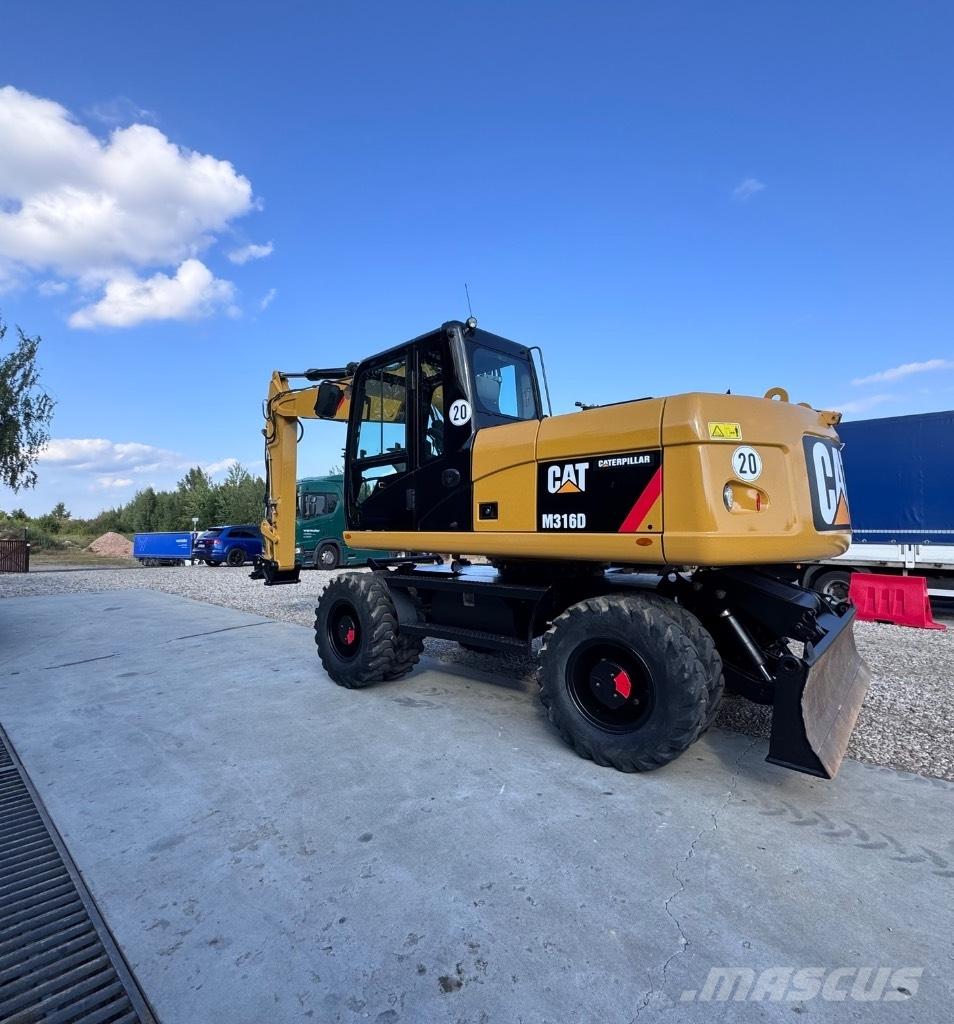 CAT 316 D  휠 굴삭기