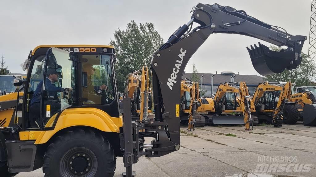 Mecalac TLB 990 백호로더