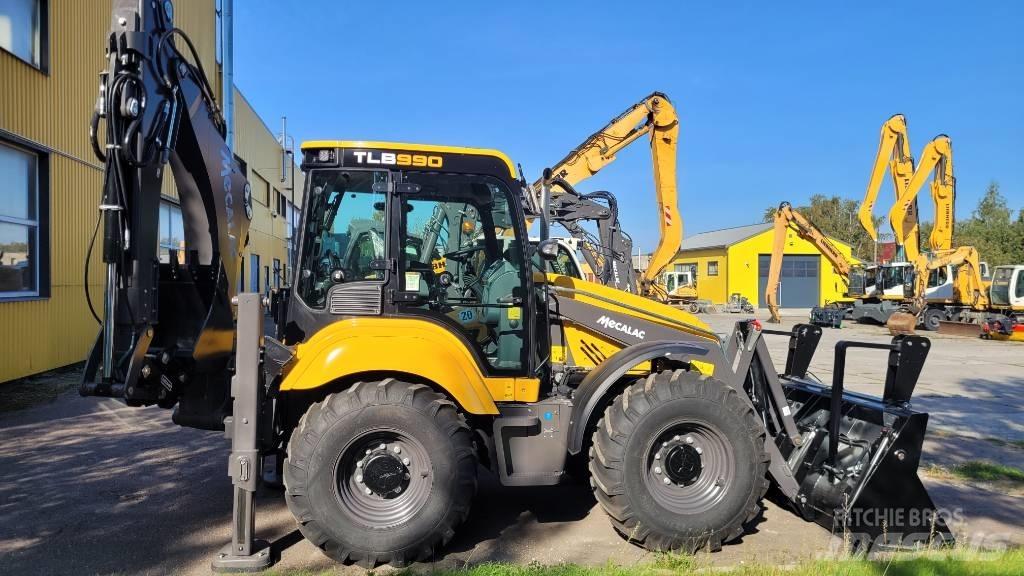 Mecalac TLB 990 백호로더