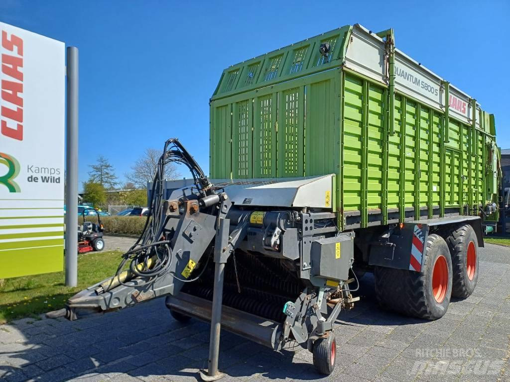 CLAAS Quantum 5800 S 자동 적재 트레일러