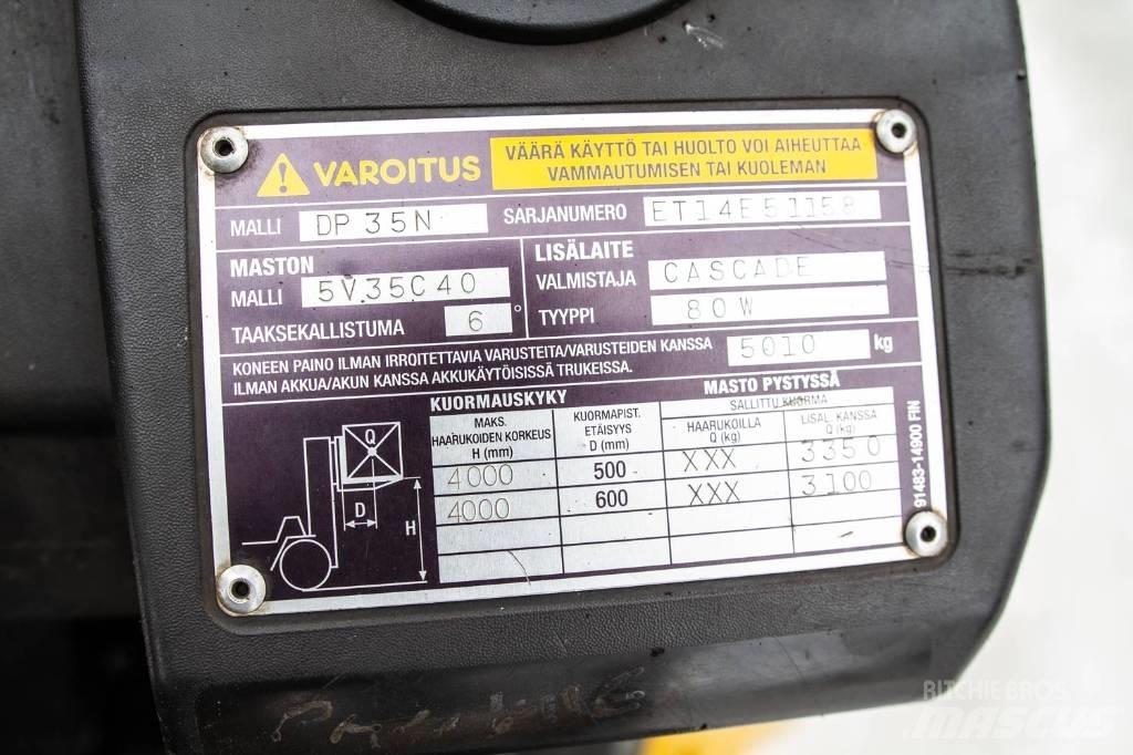 CAT DP 35 N 디젤 지게차