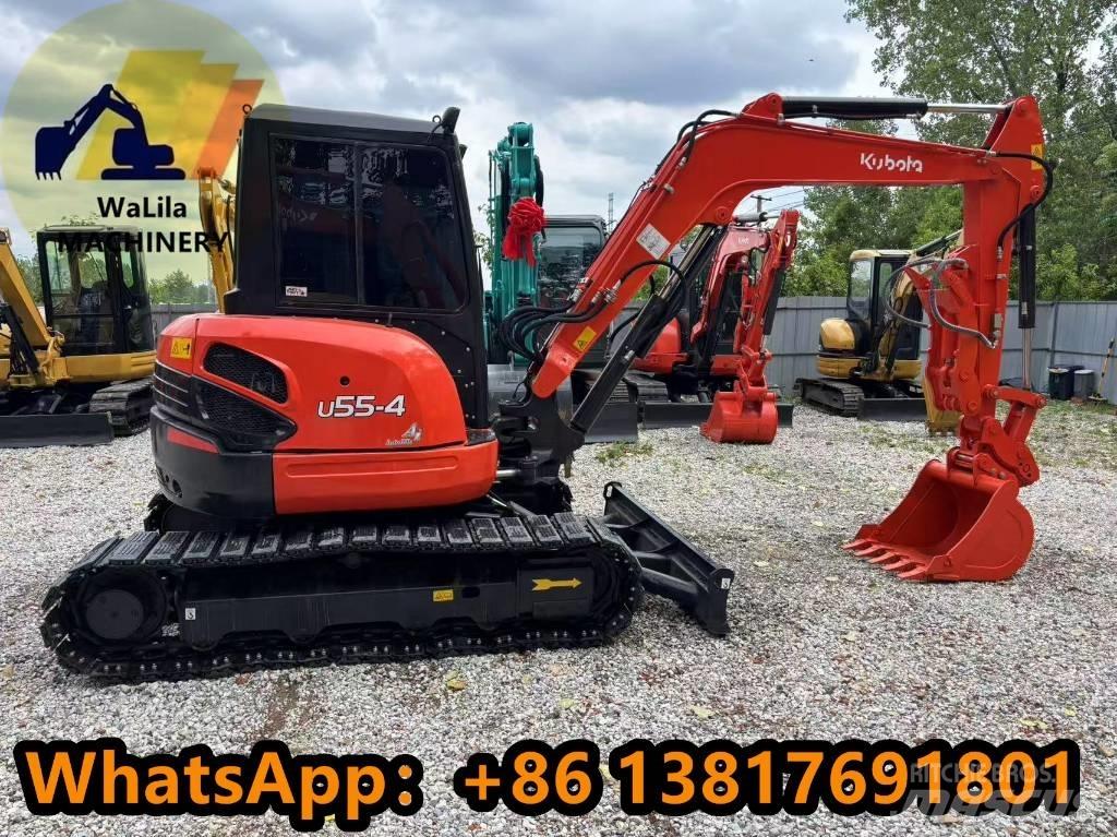 Kubota U 55-4 소형 굴삭기 7톤 미만