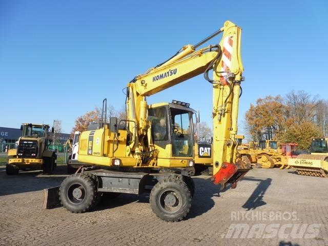 Komatsu PW 140-7  휠 굴삭기