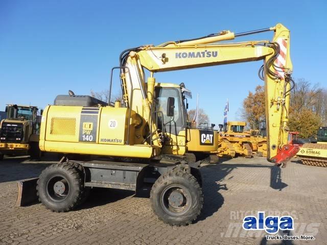 Komatsu PW 140-7  휠 굴삭기