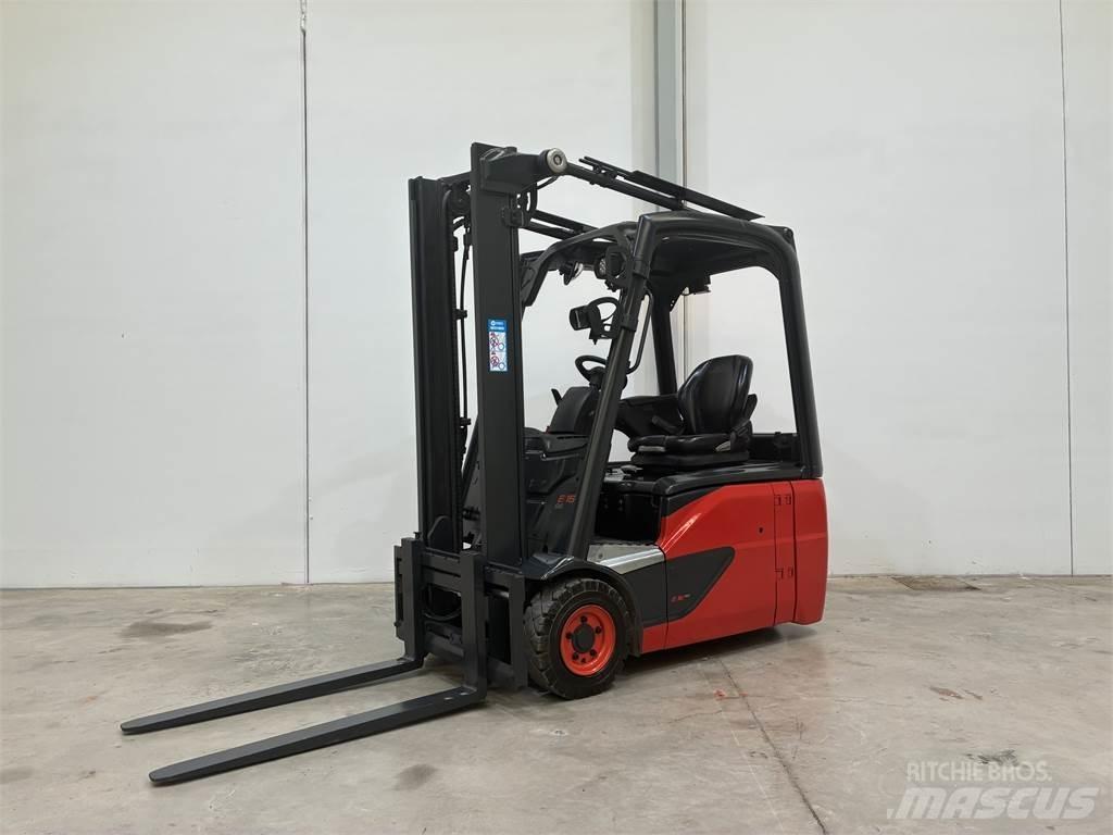 Linde E16 02 전동 지게차