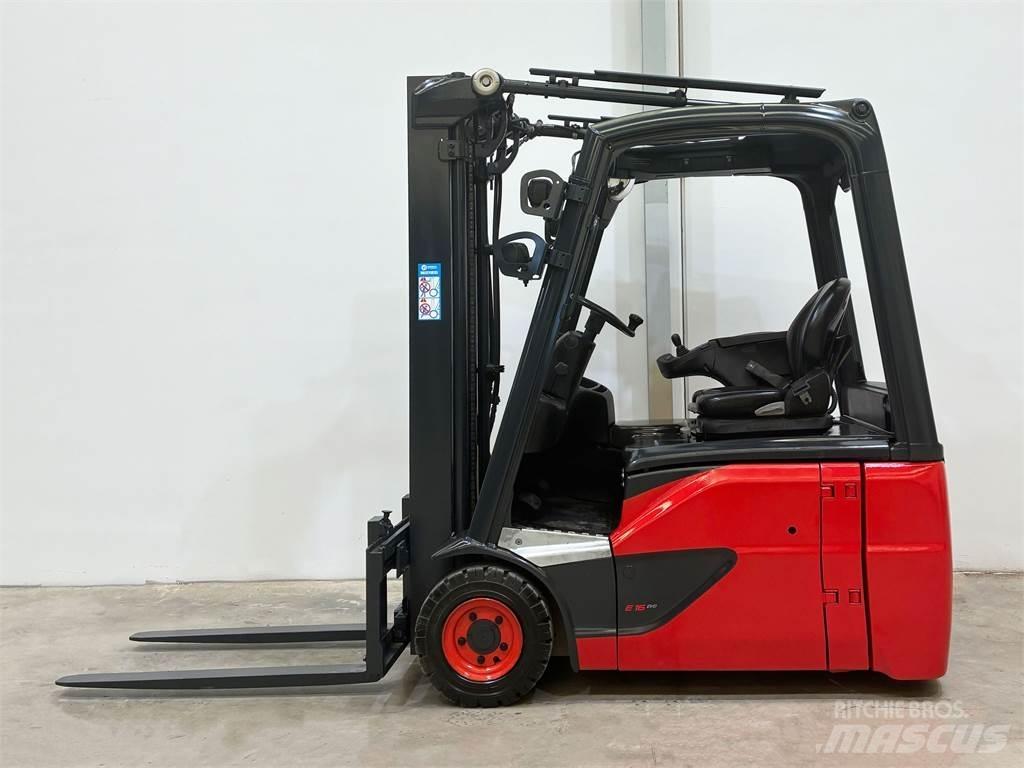 Linde E16 02 전동 지게차