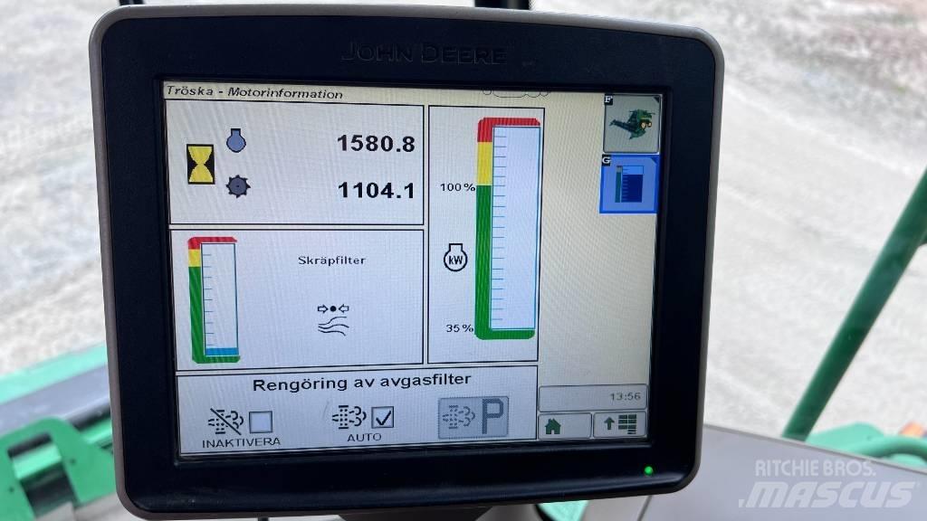 John Deere S 690 콤바인 수확기