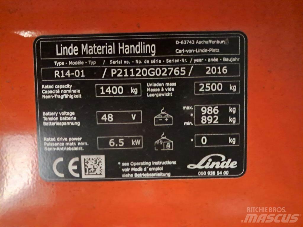 Linde R14-01 리치 트럭