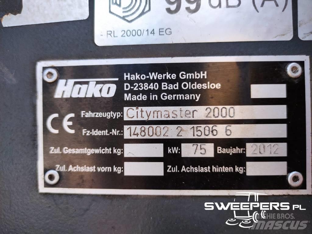 Hako Citymaster 2000 도로 청소차