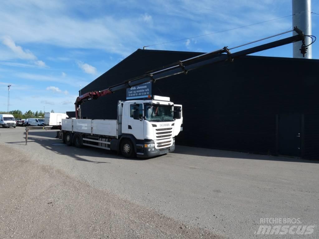 Scania G 450 크레인 트럭