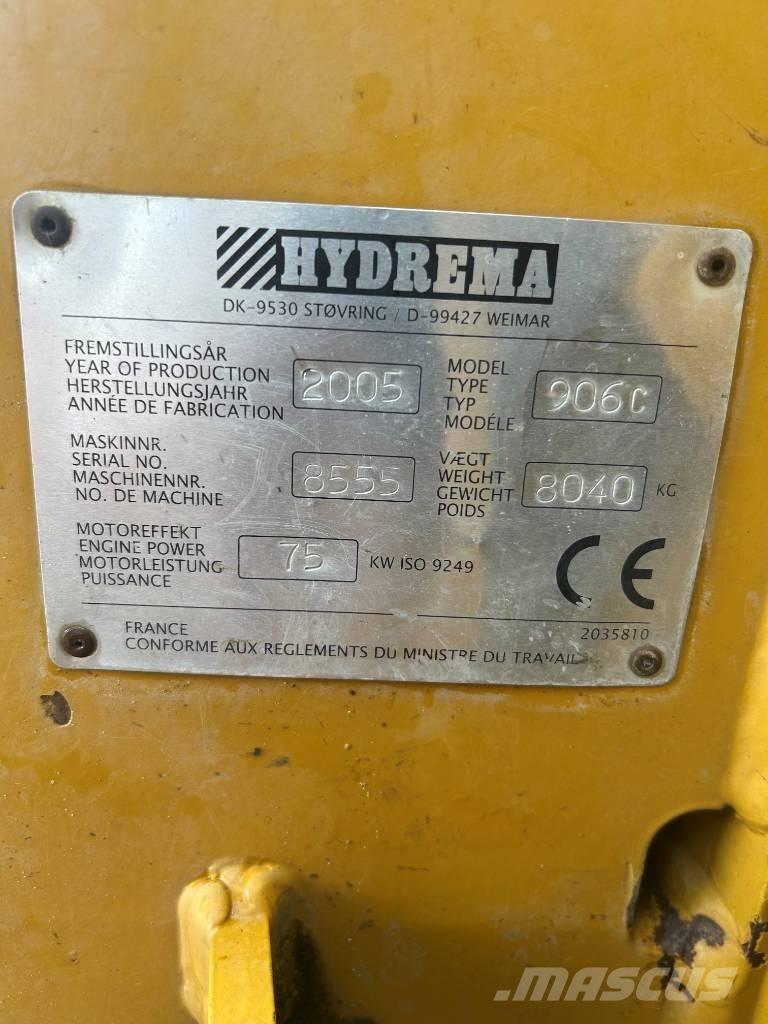 Hydrema 906C-2 백호로더