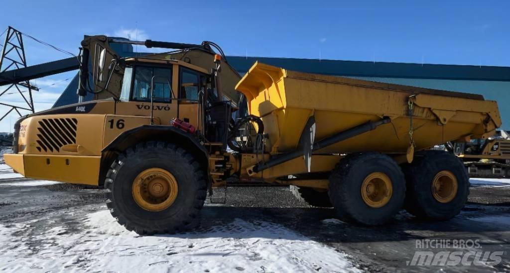 Volvo A 40 E 연결식 홀러