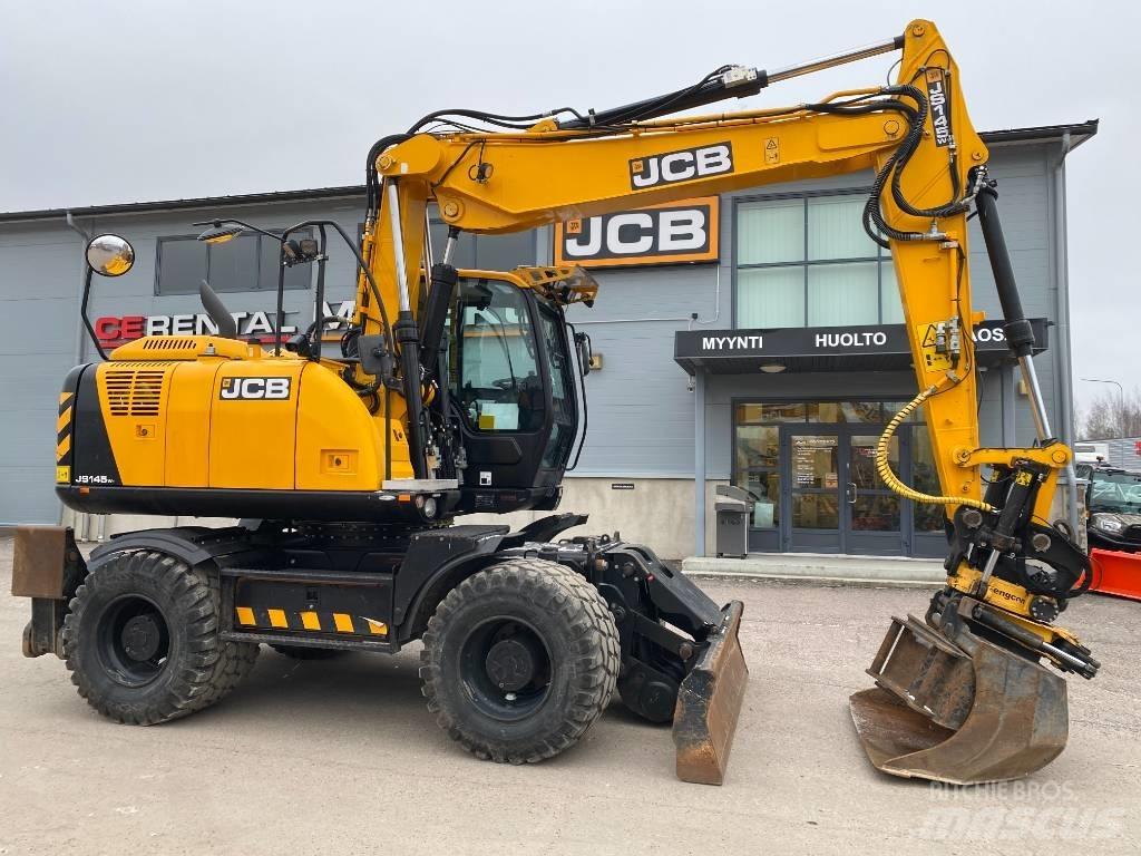 JCB JS145W TAB T4F  휠 굴삭기