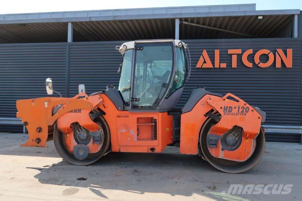 Hamm HD+ 120 VO 트윈 드럼 롤러