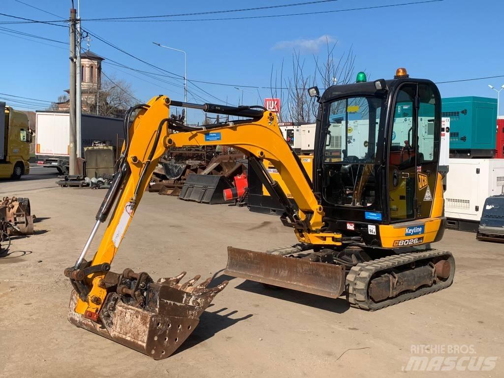 JCB 8026 CTS 소형 굴삭기 7톤 미만