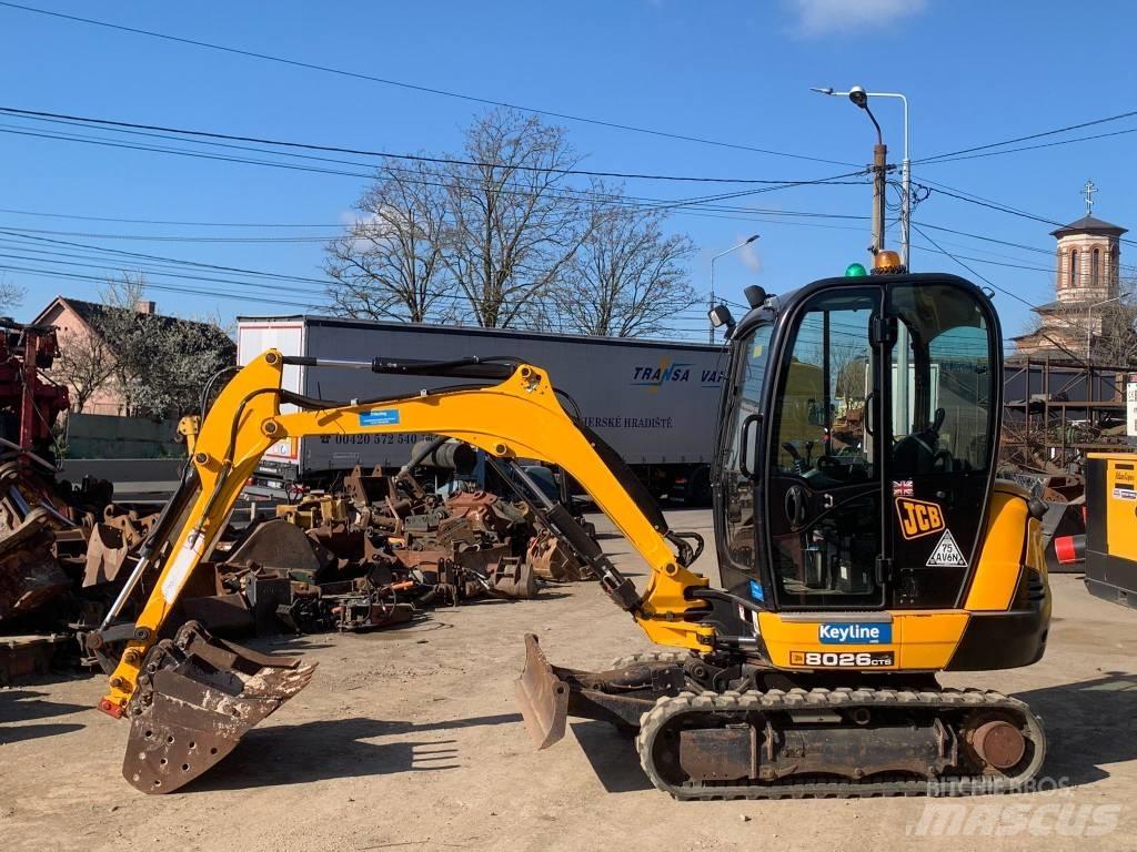 JCB 8026 CTS 소형 굴삭기 7톤 미만