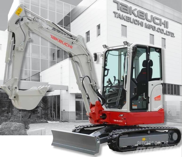 Takeuchi TB335R 소형 굴삭기 7톤 미만