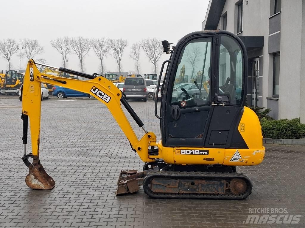 JCB 8018 CTS 소형 굴삭기 7톤 미만