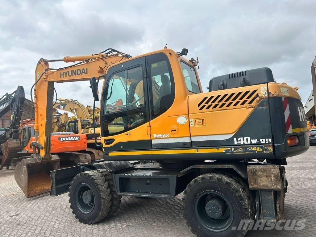 Hyundai 140W-9A  휠 굴삭기