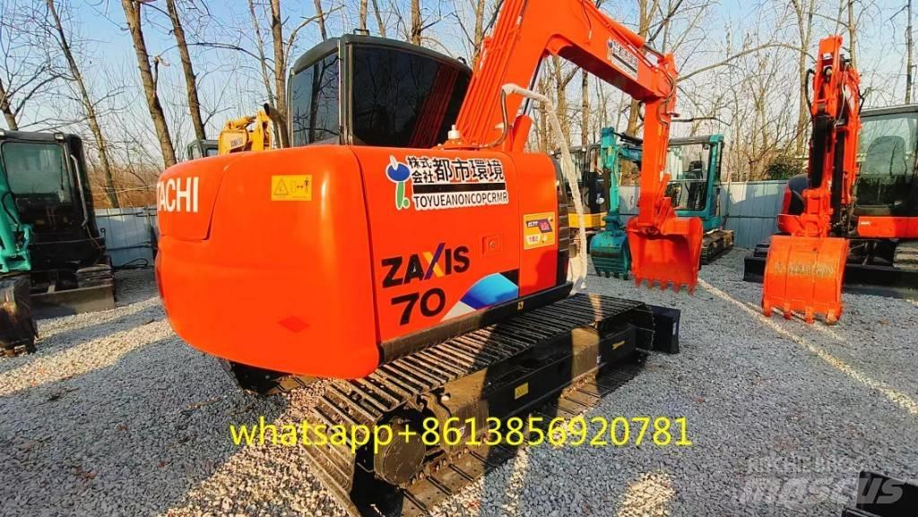 Hitachi ZX 70 소형 굴삭기 7톤 미만