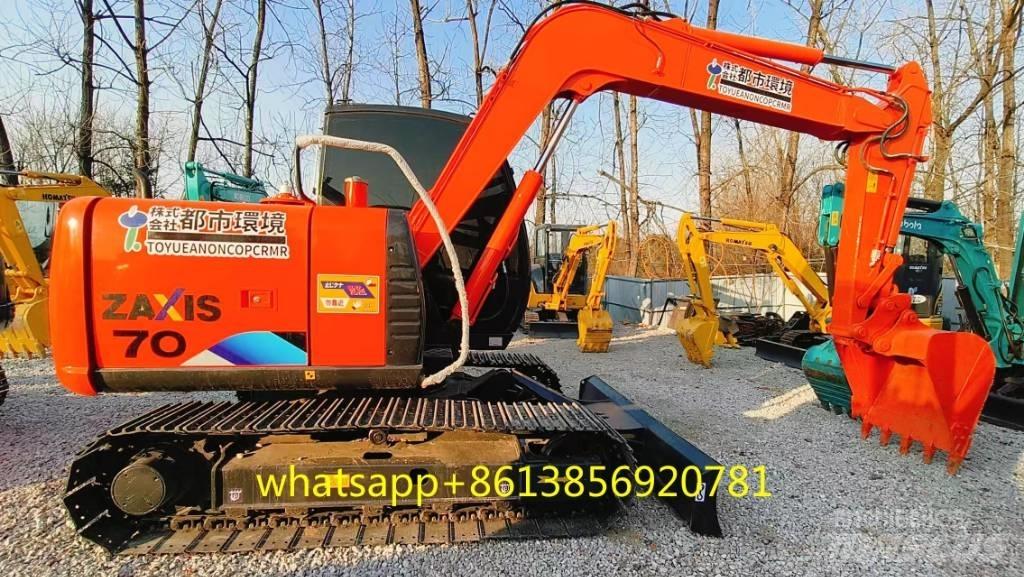 Hitachi ZX 70 소형 굴삭기 7톤 미만