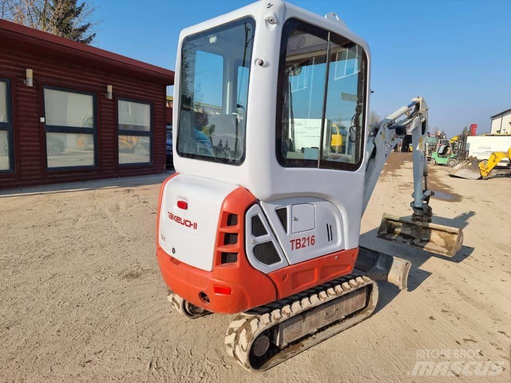 Takeuchi TB 216 소형 굴삭기 7톤 미만