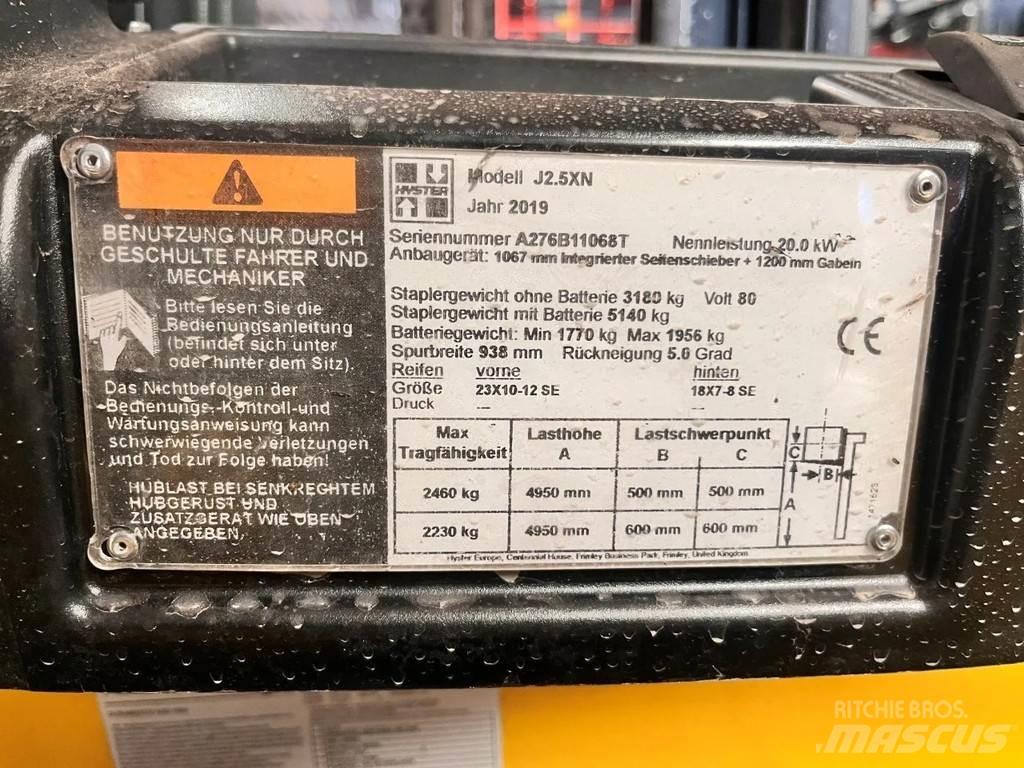 Hyster J2.5XN 전동 지게차