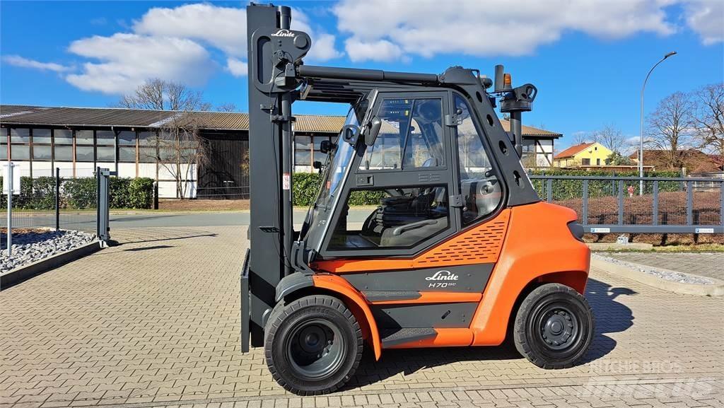 Linde H70D-03 디젤 지게차