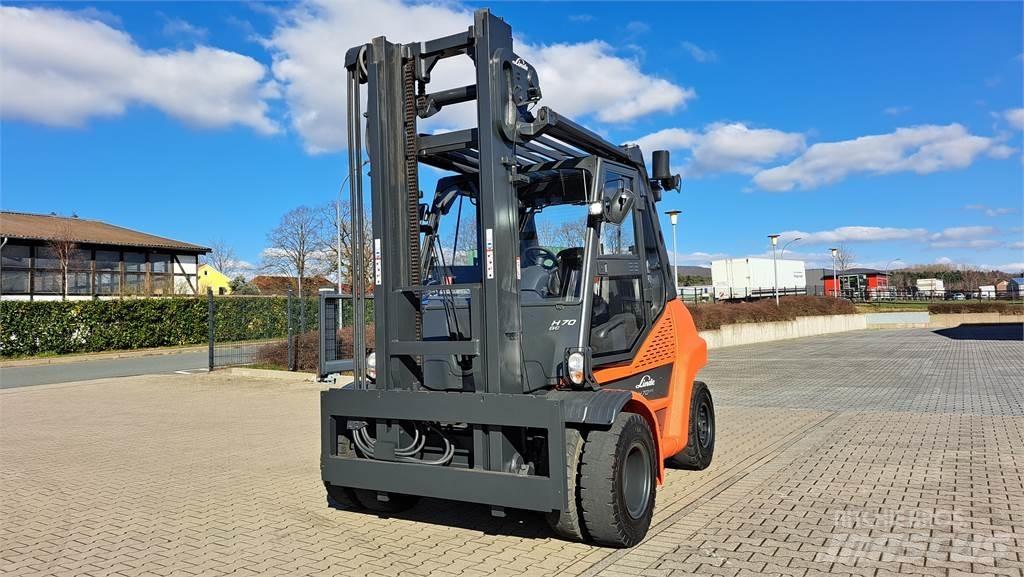Linde H70D-03 디젤 지게차